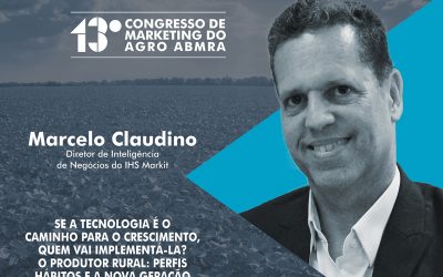 Marcelo Claudino será um dos palestrantes do Congresso de Marketing do Agro ABMRA